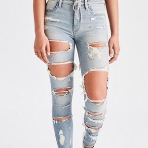 Distressed Jeans